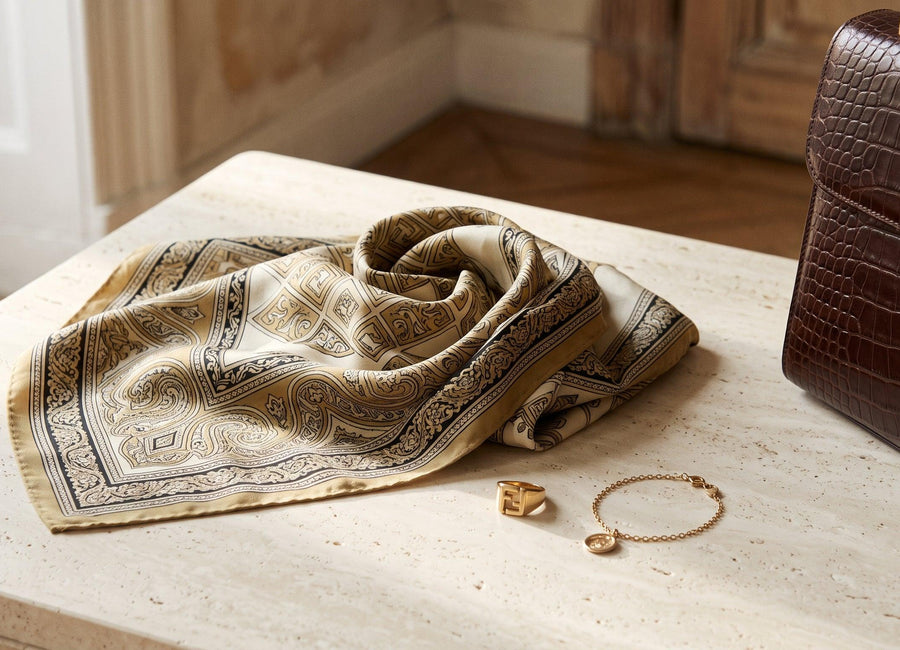How to Wear a Silk Scarf: 7 Chic Ways to Style It