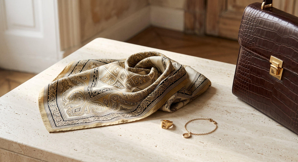 How to Wear a Silk Scarf: 7 Chic Ways to Style It