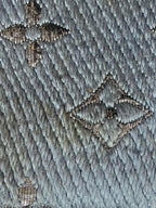 Louis Vuitton Logomania Shine Scarf Celeste Light Blue M70466