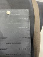 Burberry Vintage Nova Check Logo Plate Crossbody Bag – Beige & Brown