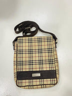 Burberry Vintage Nova Check Canvas Crossbody Messenger Bag