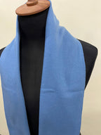 Italian 100% Cashmere Scarf in Blue – Ing. Loro Piana & C. Label