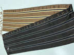 CELINE Brown Striped Fringe Scarf – Vintage Long Muffler