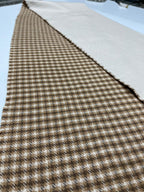 Fendi FXT324 Wool & Cashmere FF Scarf Beige 38 × 215 cm