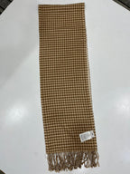 Fendi FXT324 Wool & Cashmere FF Scarf Beige 38 × 215 cm