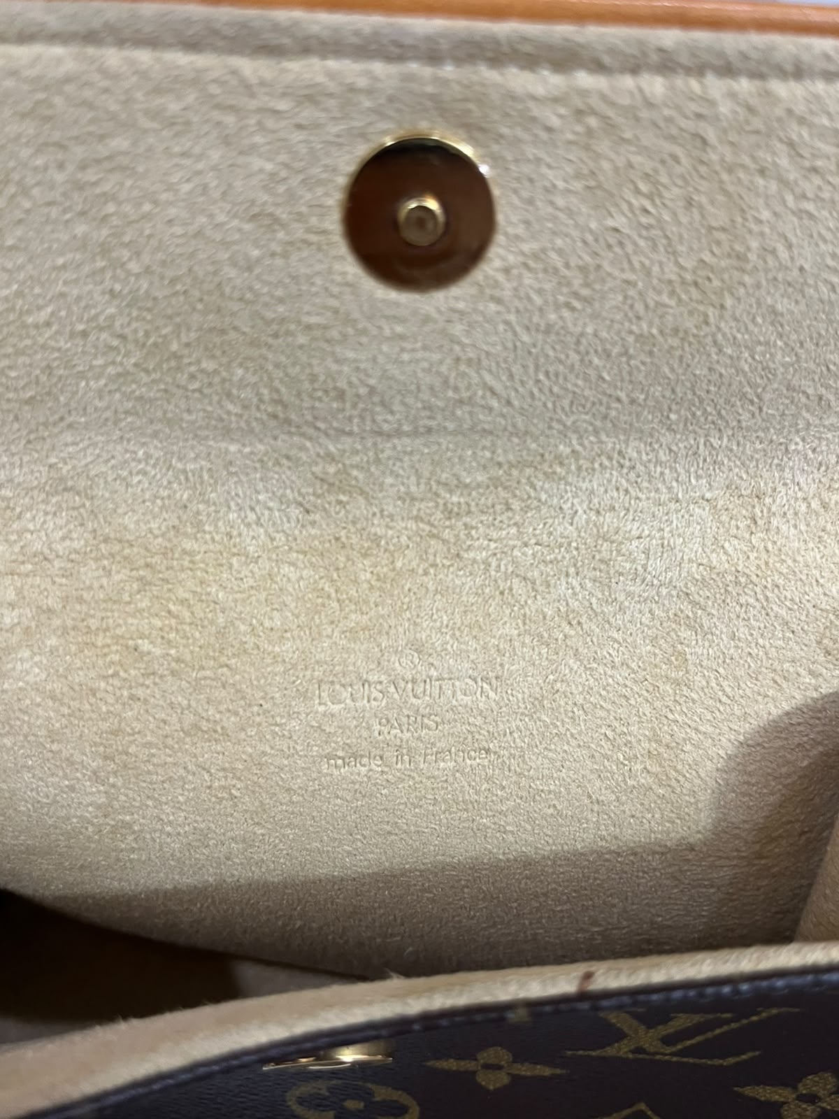 Louis Vuitton Monogram Pochette Twin GM M51852 Vintage Shoulder Bag