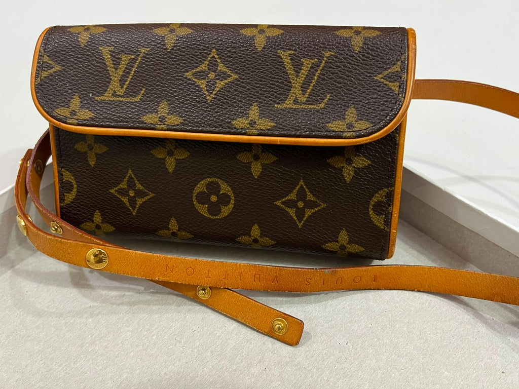 Louis Vuitton Monogram Pochette Twin GM M51852 Vintage Shoulder Bag