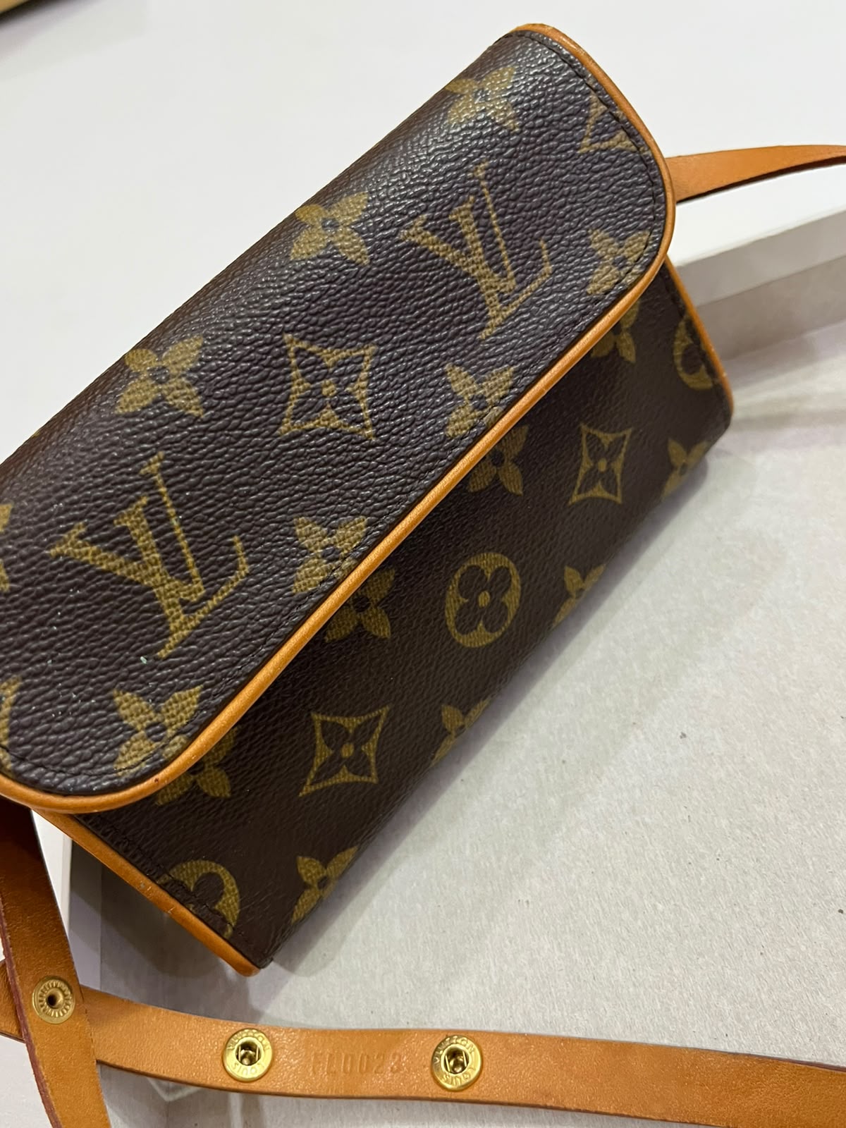 Louis Vuitton Monogram Pochette Twin GM M51852 Vintage Shoulder Bag