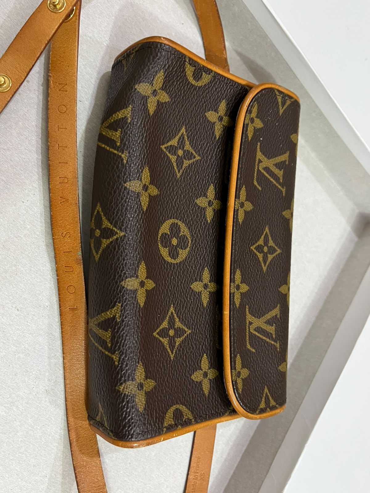 Louis Vuitton Monogram Pochette Twin GM M51852 Vintage Shoulder Bag