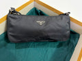 Prada Tessuto Nylon Mini Hobo Shoulder Bag Black – Vintage