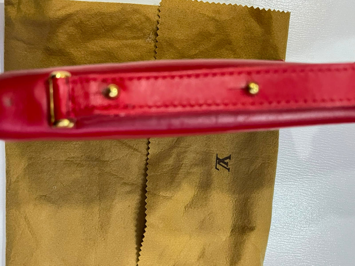Louis Vuitton Spartan Opera Line Shoulder Bag M63947 Red Epi Leather – Vintage