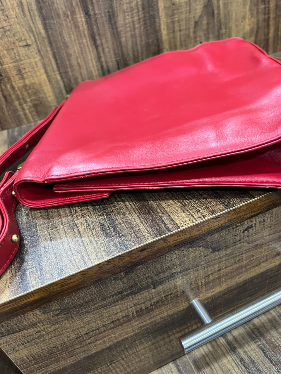 Louis Vuitton Spartan Opera Line Shoulder Bag M63947 Red Epi Leather – Vintage