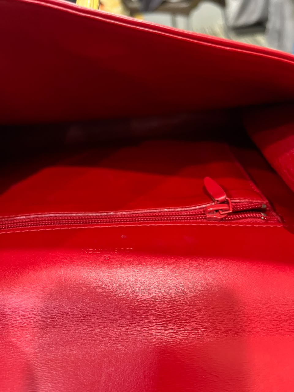 Louis Vuitton Spartan Opera Line Shoulder Bag M63947 Red Epi Leather – Vintage