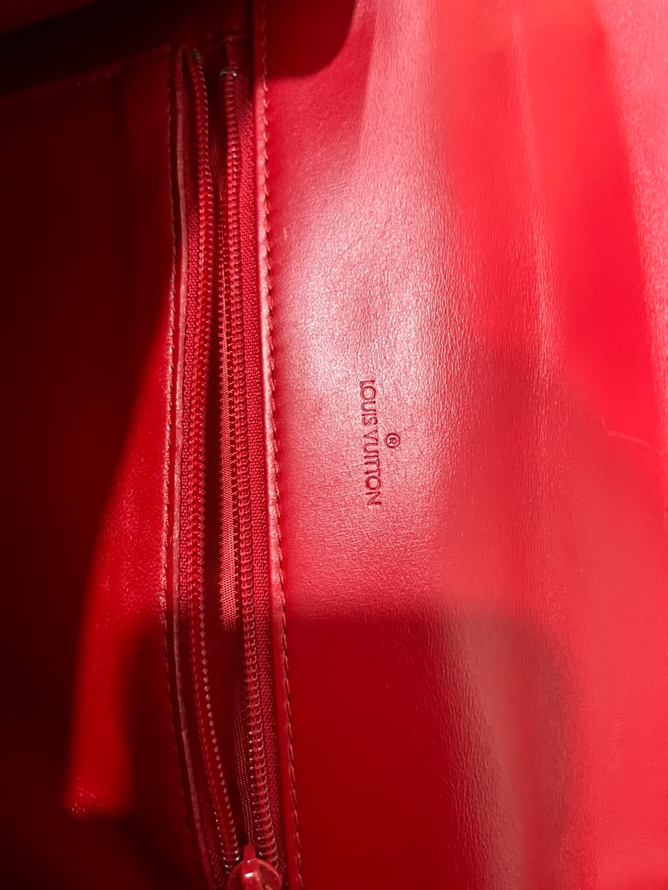 Louis Vuitton Spartan Opera Line Shoulder Bag M63947 Red Epi Leather – Vintage