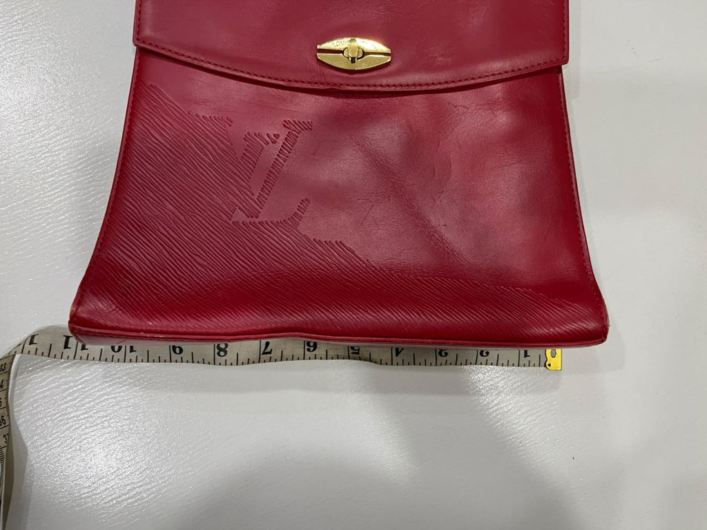 Louis Vuitton Spartan Opera Line Shoulder Bag M63947 Red Epi Leather – Vintage