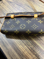 Louis Vuitton Monogram Pochette Twin GM M51852 Vintage Shoulder Bag