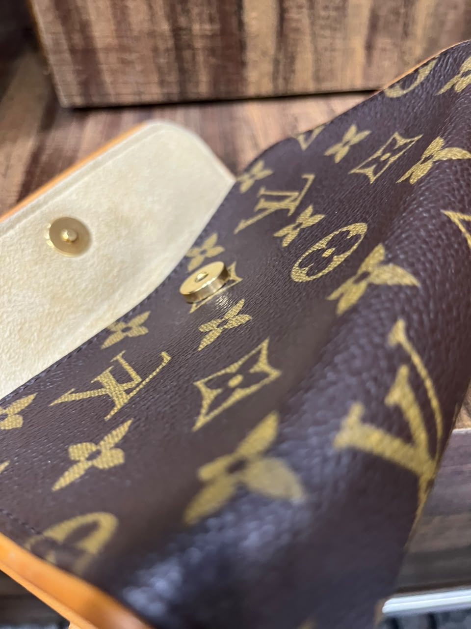 Louis Vuitton Monogram Pochette Twin GM M51852 Vintage Shoulder Bag