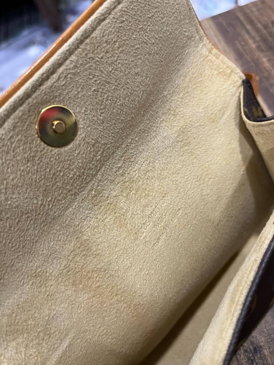 Louis Vuitton Monogram Pochette Twin GM M51852 Vintage Shoulder Bag
