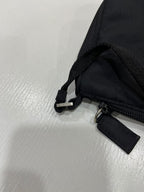 Prada Tessuto Nylon Mini Hobo Shoulder Bag Black – Vintage