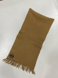 Vintage Loro Piana 100% Cashmere Scarf – Camel Brown, Made in Italy
