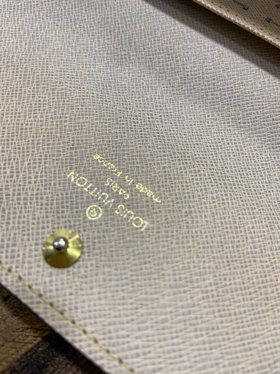Louis Vuitton Monogram Dentelle Sarah Wallet Gold
