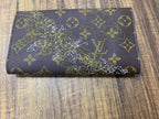 Louis Vuitton Monogram Dentelle Sarah Wallet Gold