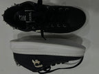 Karl Lagerfeld Kapri Stud Tab Low Sneakers Women Black White US 6 UK 4