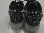 Karl Lagerfeld Kapri Stud Tab Low Sneakers Women Black White US 6 UK 4