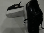 Karl Lagerfeld Kapri Stud Tab Low Sneakers Women Black White US 6 UK 4